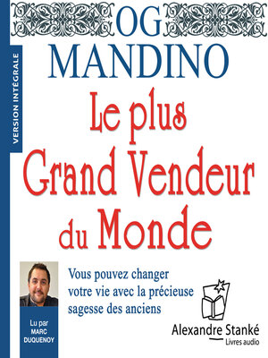 cover image of Le plus grand vendeur du monde - Intégrale